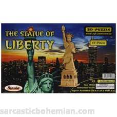 Puzzled The Statue Of Liberty Wooden 3D Puzzle Construction Kit B000HWU3YY